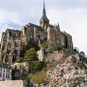 Durante l'anno all'estero in Francia visita al castello